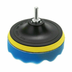 3 Inch 12PCS Car Polishing Pads Drill Sponge Buffing Waxing Clean Polish Buffer Pad For Drill Wheel Polisher Waxer S5E8