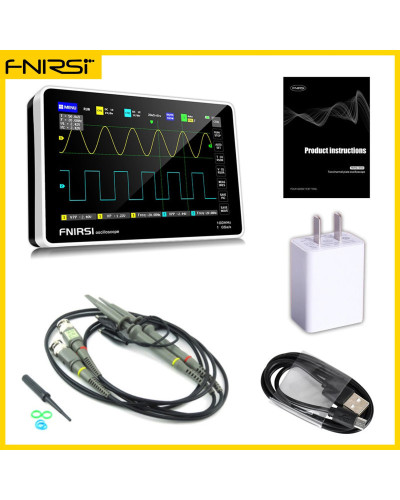 FNIRSI-1013D Digital Tablet Oscilloscope Dual Channel 100M Bandwidth 1