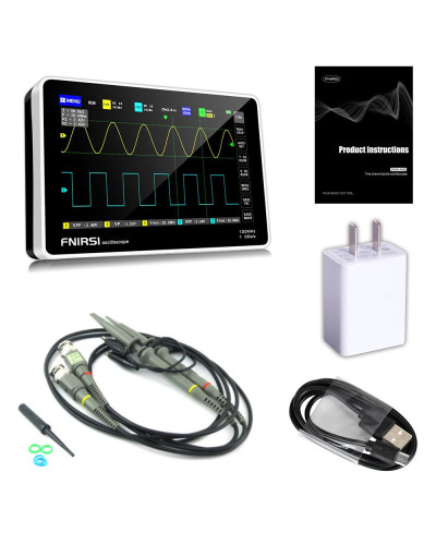 FNIRSI-1013D Digital Tablet Oscilloscope Dual Channel 100M Bandwidth 1