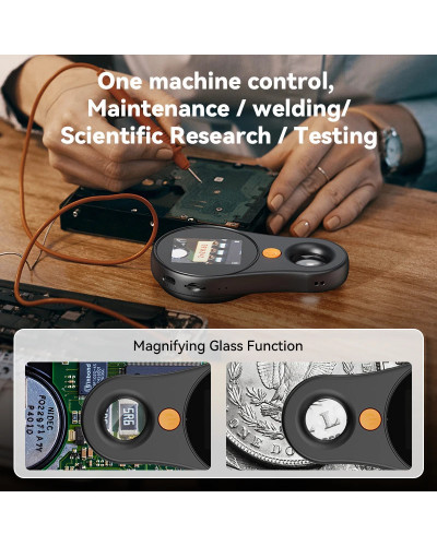 2.0inch 500X Digital Microscope 1080P Video Coin Microscopio with Magn