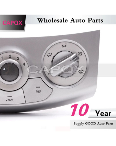 CAPQX-Panel de interruptor de aire acondicionado para Chevrolet Sail 2010-2014, interruptor de Control A/C, botón de perilla de 