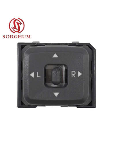 Sorghum-Interruptor de espejo retrovisor, botón de Control de perilla de ajuste para 07 08 Isuzu d-max Dmax Chevrolet Colorado 0