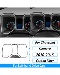 Panel de salida de aire de fibra de carbono para Chevrolet Camaro 2010, 2011, 2012, 2013, 2014, 2015, accesorios interiores de c