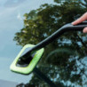 Auto Cleaning Wash Tool with Long Handle Car Window Cleaner Washing Kit Windshield Wiper Microfiber Wiper Cleaner Cleaning Brush