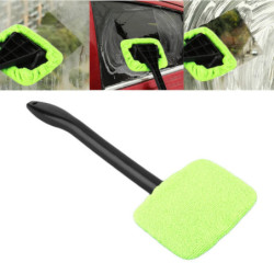 Auto Cleaning Wash Tool with Long Handle Car Window Cleaner Washing Kit Windshield Wiper Microfiber Wiper Cleaner Cleaning Brush