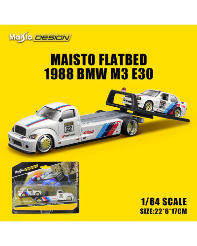 Maisto 1:64 1957 Chevrolet diseño plano elite transport, modelo de coche de precisión fundido a presión, regalo de colección