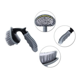 Car Wheel Brush Tire Cleaning Tools Rim Scrubber Cleaner Auto Detailing Brush Washing Tool for Truck Motorcycle Bicycle Home