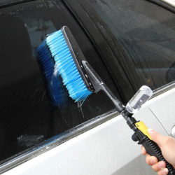 Car Care Car-styling Car Wash Brush Water Flow Switch Cleaning Tool Foam Bottle Durable Long Handle