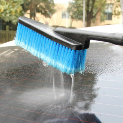 Car Care Car-styling Car Wash Brush Water Flow Switch Cleaning Tool Foam Bottle Durable Long Handle