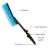 Car Care Car-styling Car Wash Brush Water Flow Switch Cleaning Tool Foam Bottle Durable Long Handle