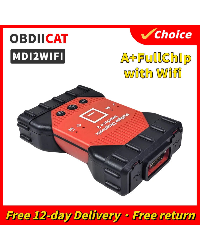 MDI 2 Car Diagnostic Tool Supoort CAN FD DoIP Communication OBD II MDI