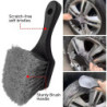 Car Tire Wheel Rim Cleaning Brush Detailing Brushes Wash Towel Kit Universal Wheel Tire Cleaning Accessories