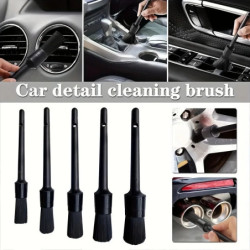 6Pcs Car Wash Care Detailing Brush Set,for cleaning wheels, dashboards, vents and more,Car Cleaning Brushes, Car Accessories