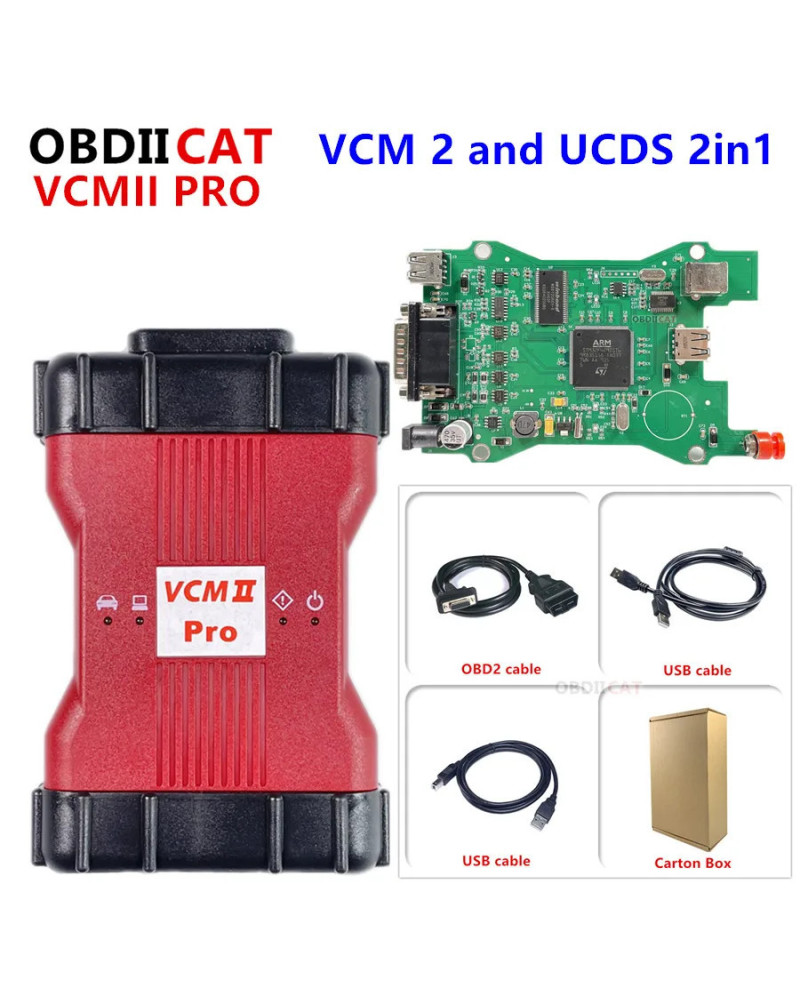 A+Quality VCM2 PRO VCM IDS OBD2 Car Diagnostic Support Multi-language