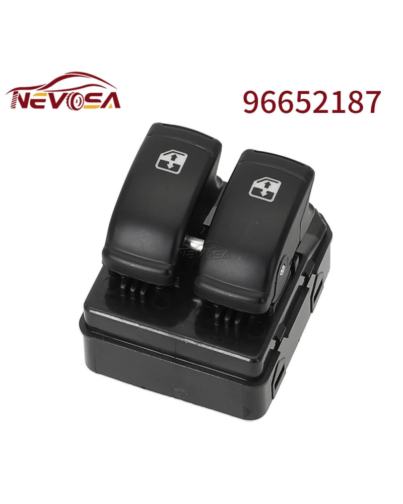 Novosa-Interruptor de ventana delantera izquierda para Chevrolet Aveo 2006-2011 T250, botón elevador de vidrio, piezas de coche,