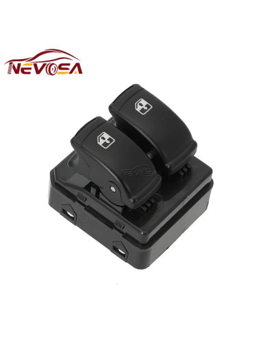 Novosa-Interruptor de ventana delantera izquierda para Chevrolet Aveo 2006-2011 T250, botón elevador de vidrio, piezas de coche,