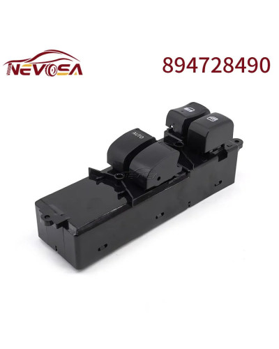 NEVOSA -elevador de cristal para ventana de coche, botón de interruptor de Control maestro, piezas de automóviles, lado izquierd