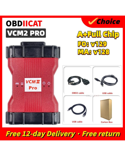 A+Quality VCM2 PRO VCM IDS OBD2 Car Diagnostic Support Multi-language 