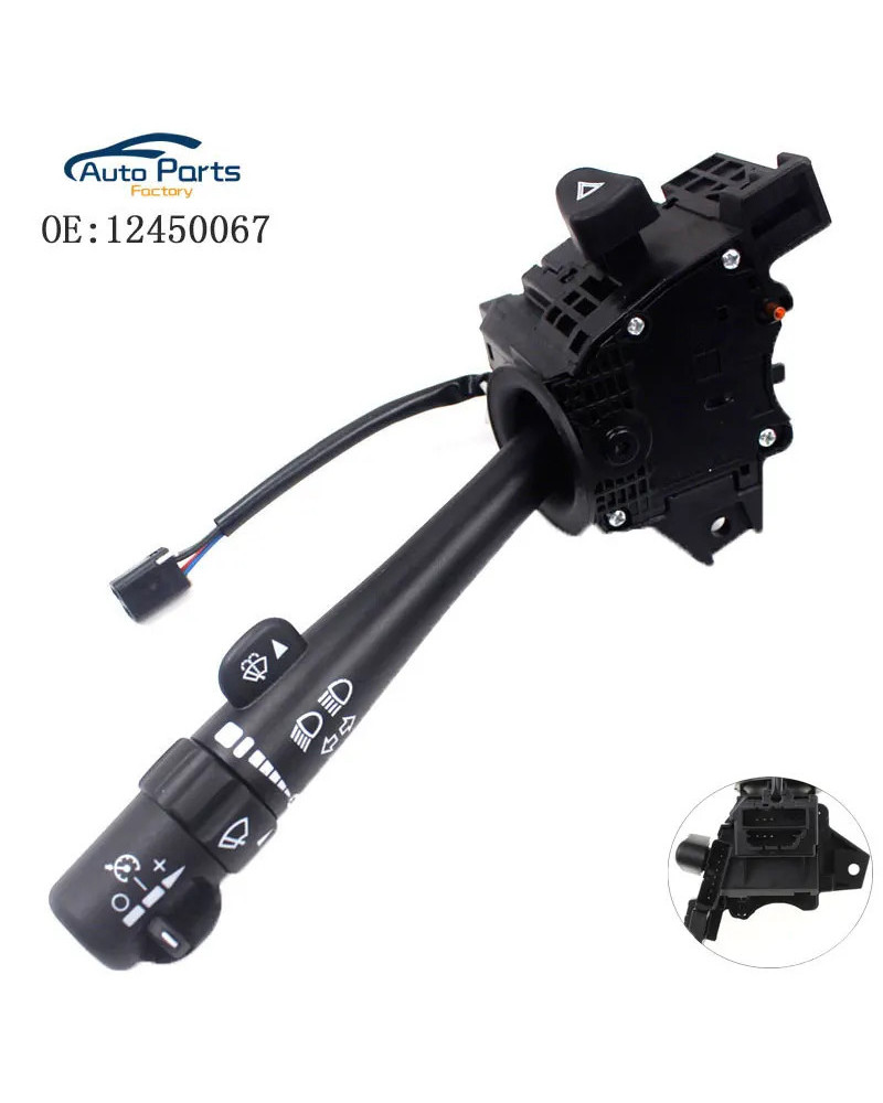 Interruptor de señal de giro, Control de crucero para Chevrolet GMC Cadillac 12450067, 629-00403, brazo de limpiaparabrisas, int