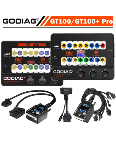 GODIAG GT100 GT100+ Pro OBDII Break Out Box ECU Connector FEM/BDC CAS4