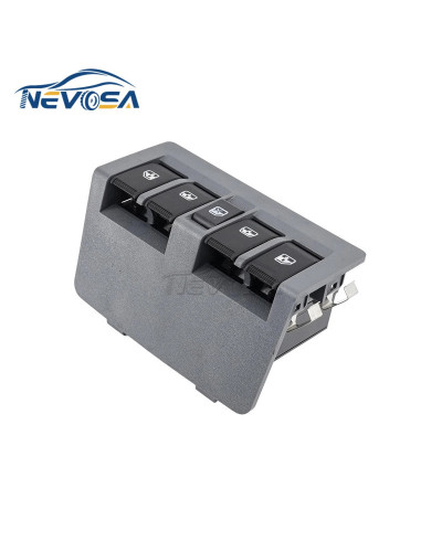 Novosa-interruptor elevador de cristal para ventana de coche, accesorio de 5 botones para Chevrolet New Sail 2010-2014 9005043 9