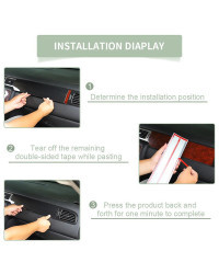 Panel embellecedor de consola central ABS, decoración para Chevrolet, Suburban, Chevy Avalanche, 2007, 2008, 2009, 2010, 2011, 2