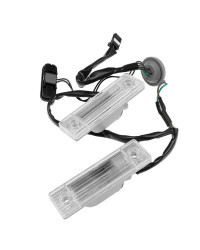 Luz trasera para matrícula de coche, lámpara con interruptor de liberación de maletero, botón de tapa de puerta trasera 95961097