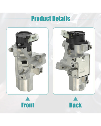 X Autohaux-Conjunto de bloqueo de cilindro de interruptor de encendido, para Chevrolet Colorado 2004-2012, para Hummer H3 2006-2