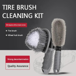 Auto Tire Rim Brush Wheel Hub Cleaning Brushes Car Wheels Detailing Cleaning Accessories Tire Auto Washing Tool