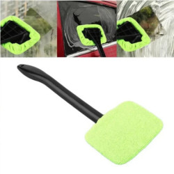 Car Window Cleaner Brush Kit Windshield Cleaning Wash Tool Inside Interior Auto Glass Mist Wiper With Long Handle Accessories