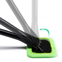 Car Window Cleaner Brush Kit Windshield Cleaning Wash Tool Inside Interior Auto Glass Mist Wiper With Long Handle Accessories