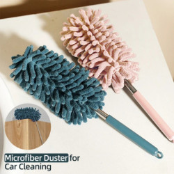 1/2Pcs Mini Car Duster Brush Telescopic Dust Remover Cleanning Washing Tool for Home Auto Air-conditioner Furniture Shutter