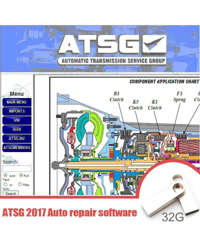 Hot Sale ATSG 2017 Cars repair software for most car models American A