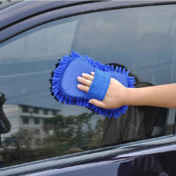 Car Wash Microfiber Chenille Car Wash Sponge Care Washing Brush Pad Washing Towel Auto Gloves Styling Accessories Gadget