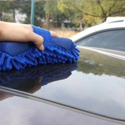 Car Wash Microfiber Chenille Car Wash Sponge Care Washing Brush Pad Washing Towel Auto Gloves Styling Accessories Gadget