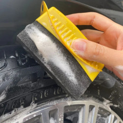 2Pcs Car Tire Waxing...