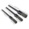 3 Pcs Natural Boar Hair Car Detailing Brush Set Soft Bristle Car Cleaning Brush Kits Atuo Tire wheel Wash Exterior Accessories