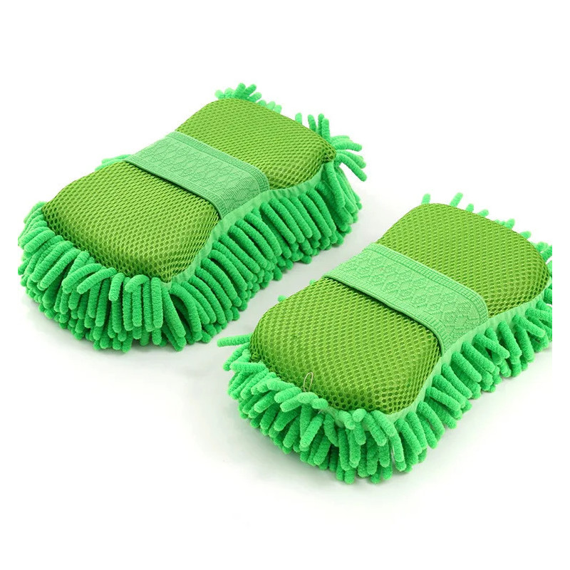 2PCS Car Washer Sponge Coral Sponge Cleaning Car Care Detailing Brushes Washing Sponge Auto Gloves Styling Cleaning Supplies