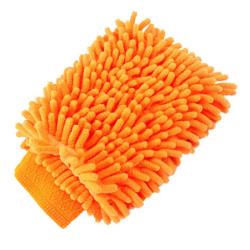 Double-sided Microfiber Car Care Cleaning Gloves Chenille Cleaning Cloth Towel Mitt Car Detailing Brush Washing Gloves 1pc