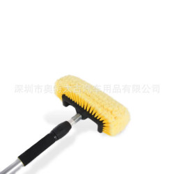 Multi-functional Car Wash Spray Brush Head Replaceable Cleaning Tools For Vehicle Soft Brush Head Car Cleaning Supplies T05