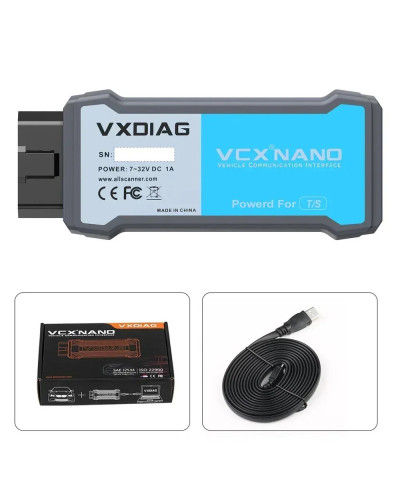 VXDIAG VCX NANO For Toyota J2534 Programming Techstream For Lexus Auto