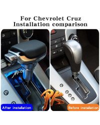 Perilla de cambio de marchas para Chevrolet cruze, perilla de transmisión automática capacorlando, palanca de cambios, perilla d