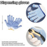 Car Cleaning Hub Brush Triangle Wave Sponge Brush Chenille Cleaning Gloves Air Conditioning Outlet Brush Gloves