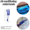 Car Cleaning Hub Brush Triangle Wave Sponge Brush Chenille Cleaning Gloves Air Conditioning Outlet Brush Gloves