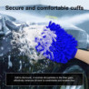 Car Wash Gloves Chenille Glove Plush Rags Thickened double-sided Car Supplies Cleaning Tools Auto Acessories Car Detailing