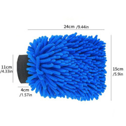 1PC Car Wash Gloves Do Not Damage Paint Waterproof Chenille Coral Wipe Car Rag Brush Beauty Plush Bear PAWS Car Wash Accessories