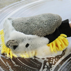 Car Cleaning Plush No Damage Paint Car Wash Gloves Microfiber Chenille Auto Gloves Car Beauty Soft Fiber Car Washing Gloves