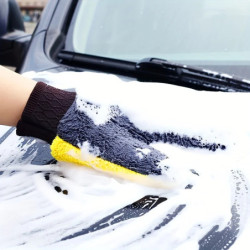 2PCS Caravan Wash Gloves Car Wash Gloves Paintless Rag Car Cleaning Tools