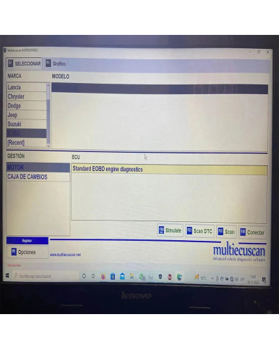 New multiecuscan fiat original software 2023 Multiecuscan V5.0 For Fia