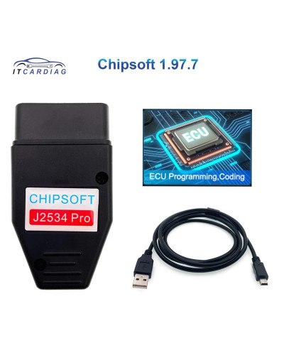 Chipsoft J2534 Pro ChipLoader 1.97.7 K-line KLine CAN BUS CANHacker Ad